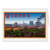 Wien - Stadtbild Grußkarten