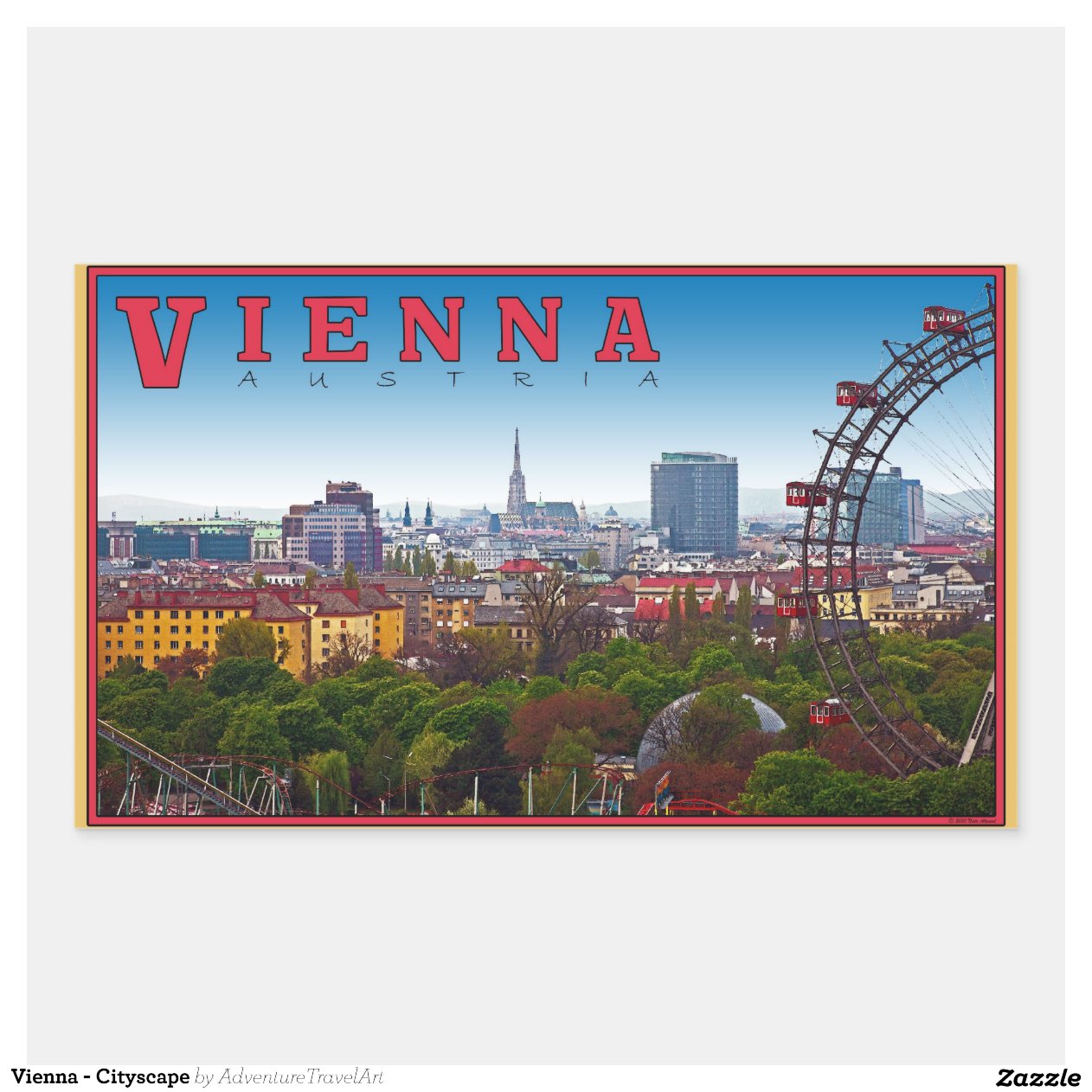 Sticker Gestalten Wien wien stadtbild rechteckiger aufkleber zazzle Sticker Gestalten Wien wien stadtbild rechteckiger aufkleber zazzle