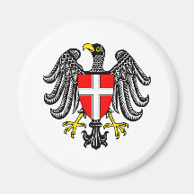 Wien-Wappen Kühlschrankmagnet