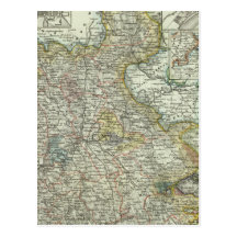 Wiesbaden und Frankfurt Deutschland Postkarten
