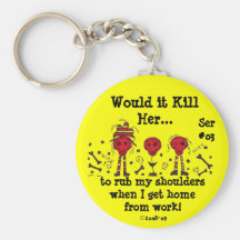 WIKHer Ser#03 Keychain Unebenheit meine Schultern Schlüsselanhänger
