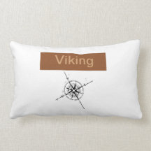 Wikinger-Kissen mit Kompass