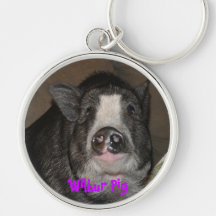 Wilbur Schwein Keychain Schlüsselband
