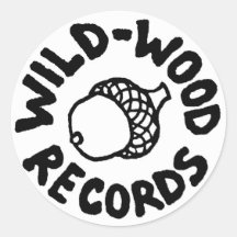 Wild-Holz Platten Runde Sticker