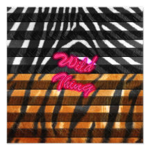 Wild Thing Animal Print Photo Art