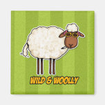 wild und wollig (rauchende Version) Magnets
