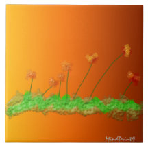 Wildblumen 002 keramikfliese