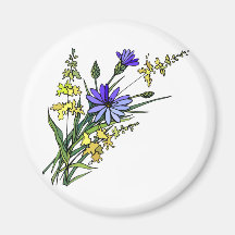 Wildblumen Magnets