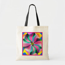 Wilde Blumen-Tasche