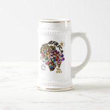 Wilde Fußball-Feier-Safariart futbol Geschenke Kaffee Haferl