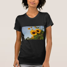Wilde Sonnenblumen Tshirt
