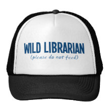 Wilder Bibliothekar - bitte füttern Sie nicht Kult Kappen