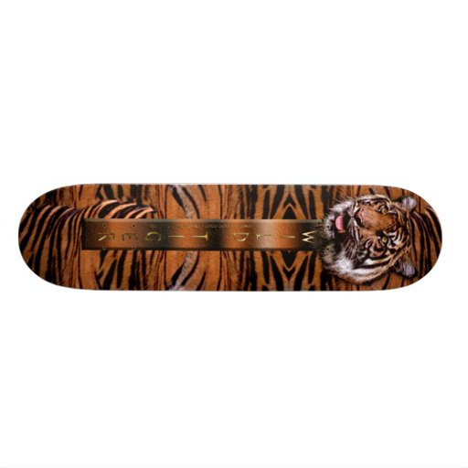 WILDER TIGER! Skateboard Skate Board