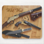 Wilder Westmousepad Entwurf