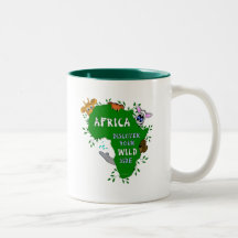 Wildes Afrika Tee Tassen