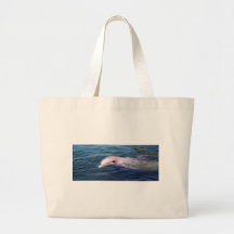 Wildes Dophin Leinentasche