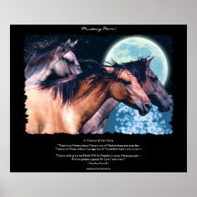 Wildes spanisches Mustang-Pferdekunst-u. -gedicht-