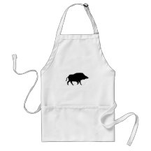 Wildschwein Schürze
