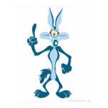 Wile E. Coyote Blue Aha! poster