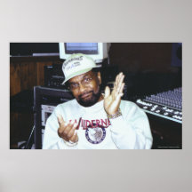 William Bell in Tonstudio 2008 Posterdrucke