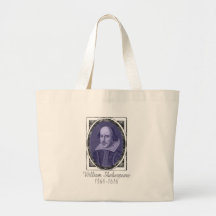 William Shakespeare Tragetaschen