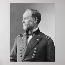 William T. Sherman Posterdrucke