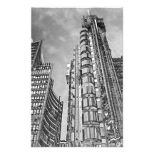 Willis Gruppe und Lloyd von London-Kunst Fotodruck