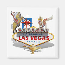 Willkommen nach Las Vegas Magnete