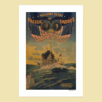Willkommen zu den pazifischen Ufern. FlagshipConne poster