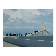 Willkommen zu Florida Postkarten