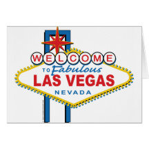 Willkommen-zu-Las-Vegas Grußkarten