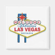 Willkommen-zu-Las-Vegas Kühlschrankmagnete