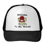 Willkommen zu meiner Welt Trucker Kappe