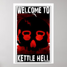 Willkommen zur Kessel-Hölle - Kettlebell Schädel-P