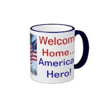 WILLKOMMENER ZUHAUSE-AMERIKANER-HELD! KAFFEE HAFERL