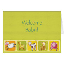 Willkommenes Baby! Karte