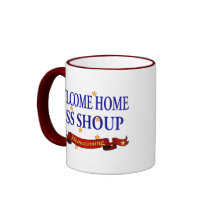 Willkommenes Zuhause USS Shoup Teetasse