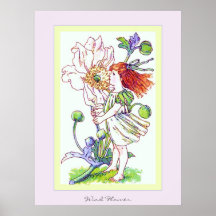 Wind-Blume Plakat