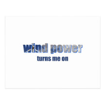 Wind-Power-Drehungen! Postkarten