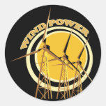 Wind-Power Sticker