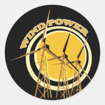 Wind-Power Sticker