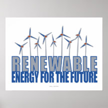 Wind-Power-Turbinen Plakatdrucke