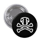 Windel-Schädel-Knopf Buttons