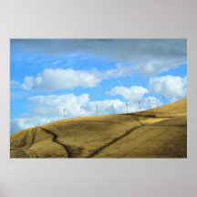 Windkraftanlagen Plakatdrucke