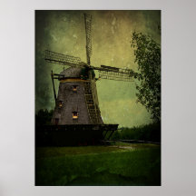 Windmühle Posters