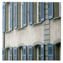Windows in Bern, die Schweiz Keramikfliese