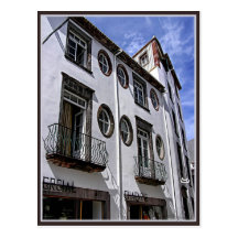 Windows u. Balkon: Funchal, Portugal Postkarten