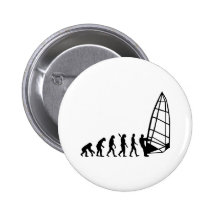 Windsurfing Evolution Anstecknadelbuttons