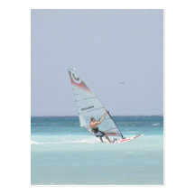Windsurfing Postkarte