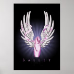 Winged Ballett Plakatdruck